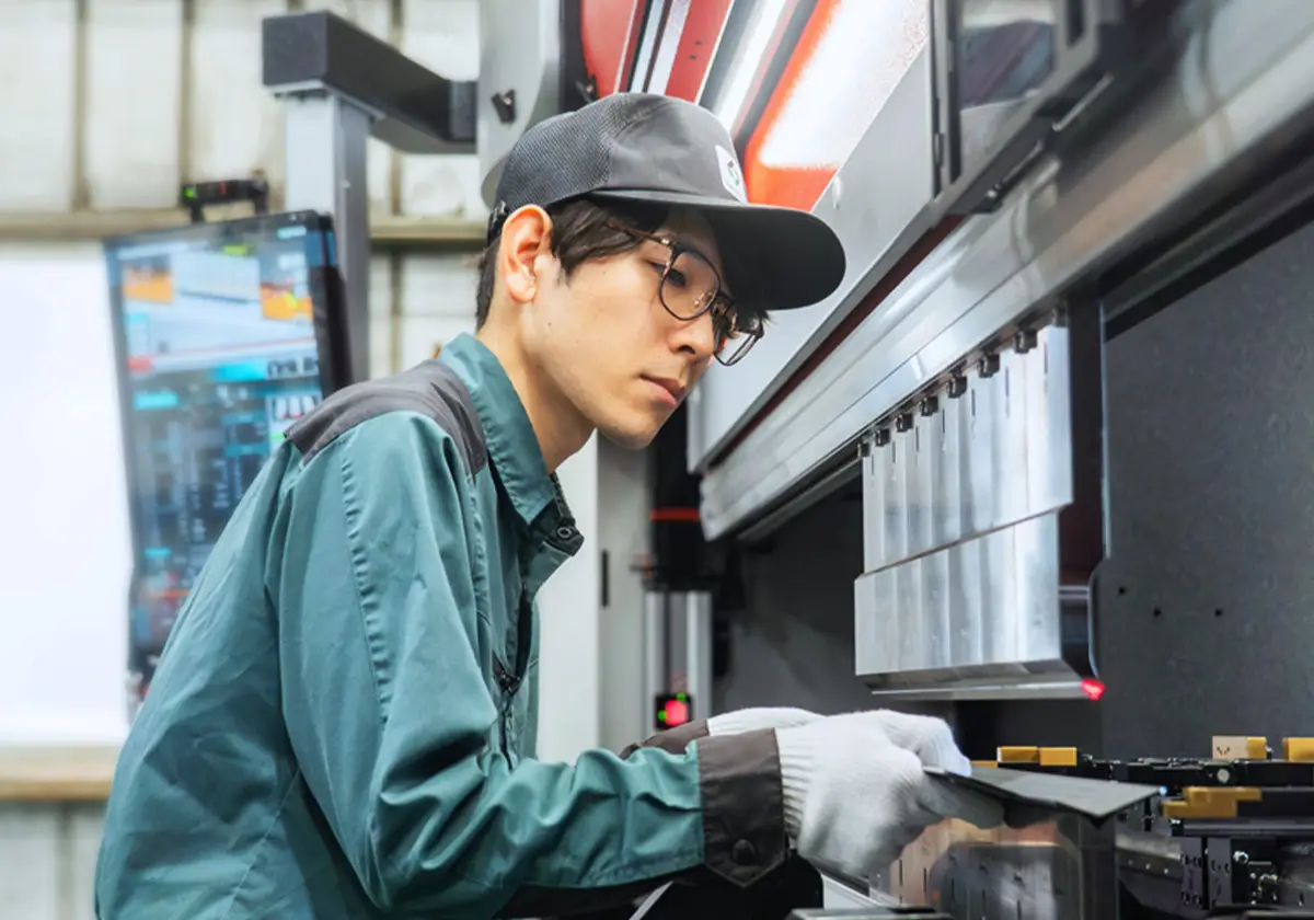 作業工程 山之内製作所の製造現場